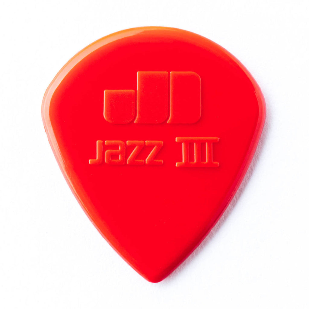 DUN-47R3N Dunlop Jazz III Nylon Picks 24-Pack