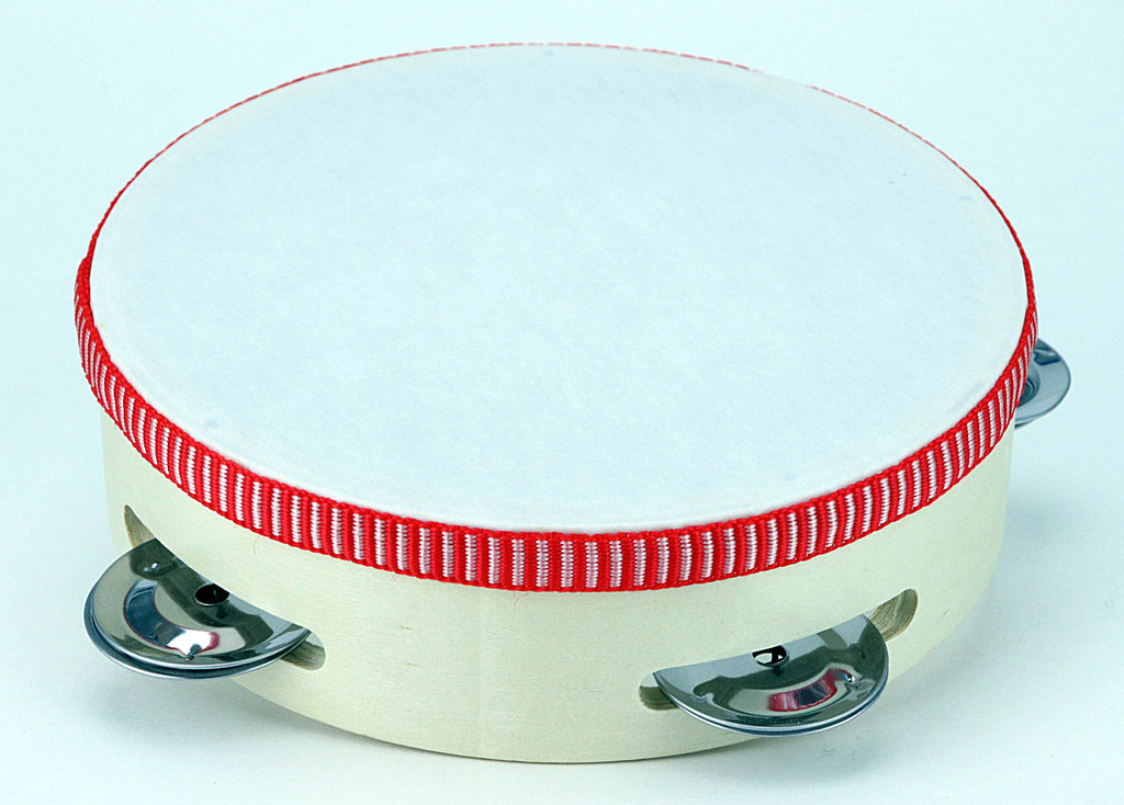 B306 Trophy 6 Inch Single Row Skin Head Tambourine