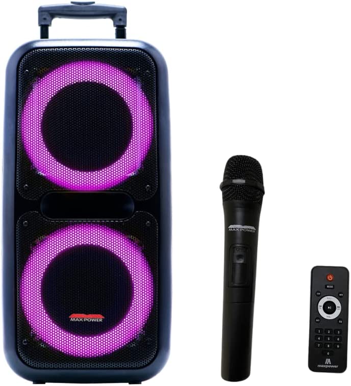 MPD109XB Max Power 10x2 Rechargeable DJ System with X-Bass