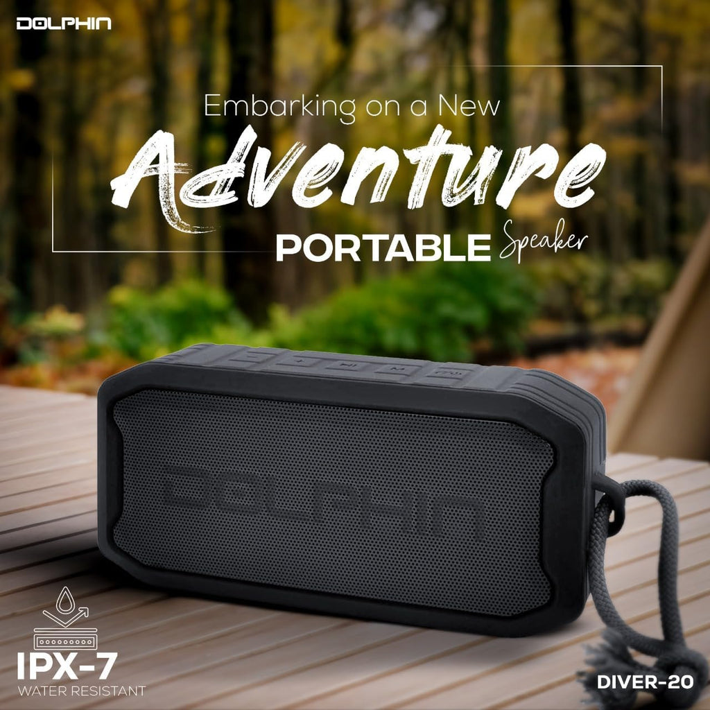 DR-20 Dolphin Diver 20 Sport Waterproof BT Speaker