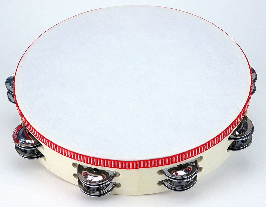 B310D Trophy 10 Inch Double Row Skin Head Tambourine