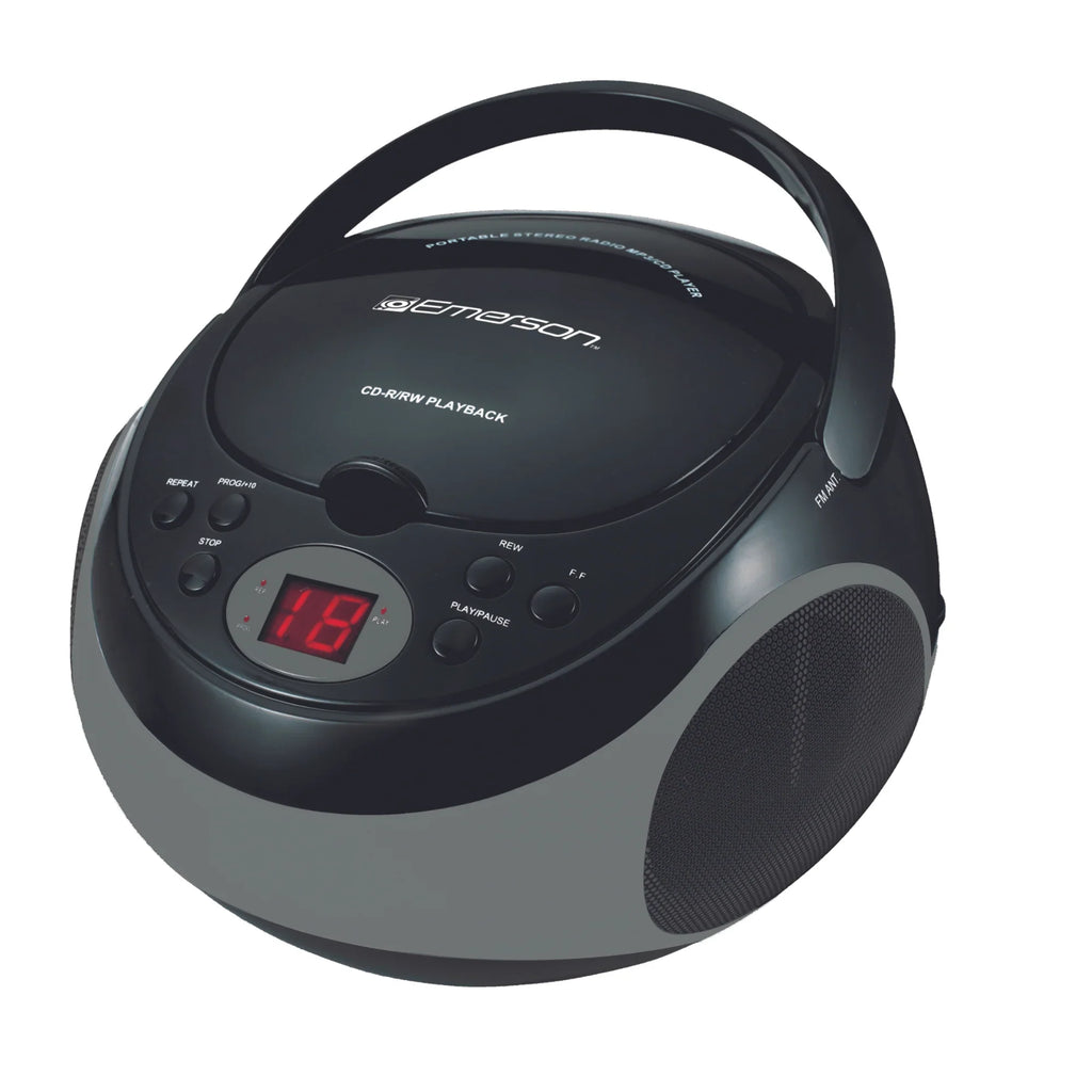 EPB-3000-BLACK Emerson Portable CD Player - Black