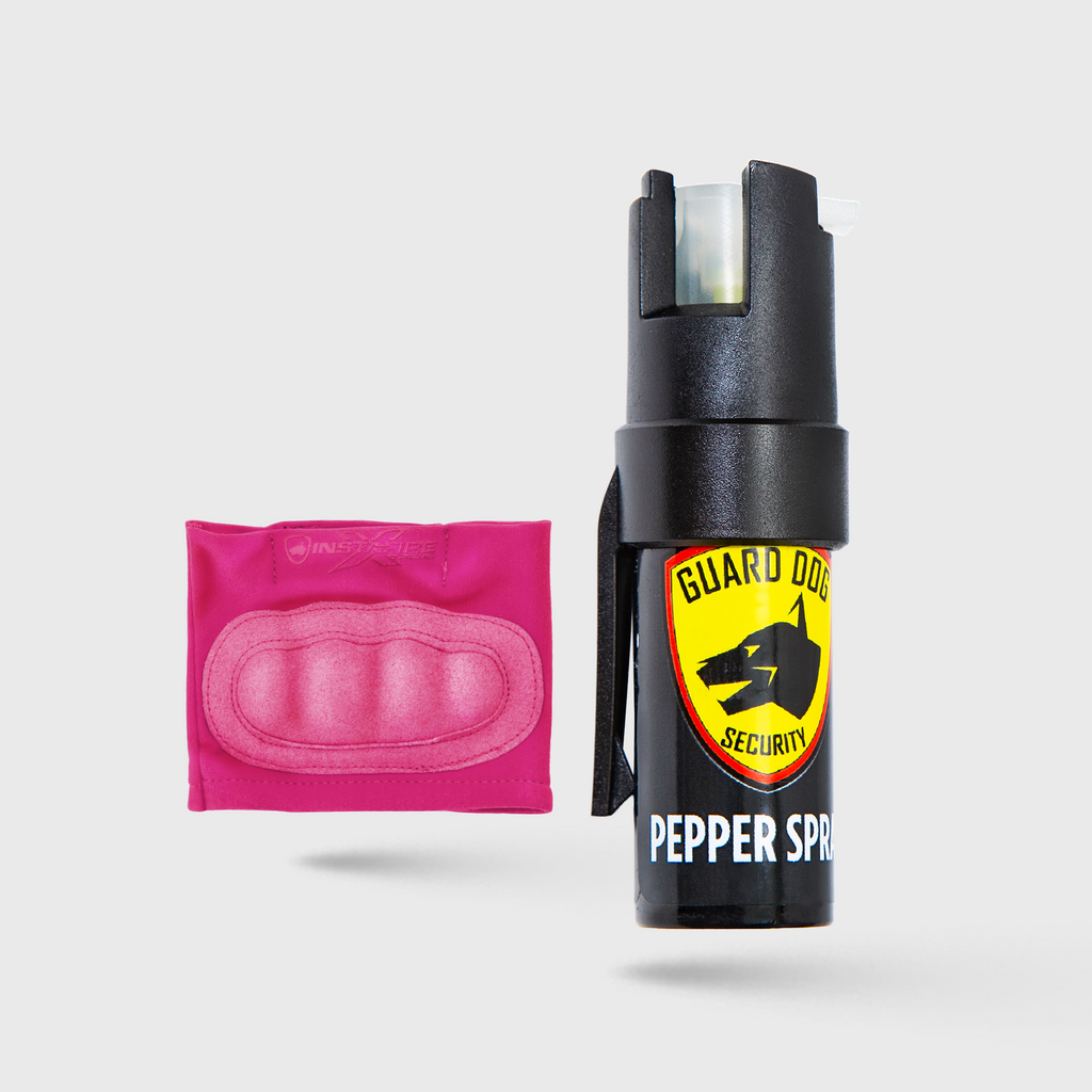 PS-GDIF-PK Pepper Spray for Running/Jogging/Biking, InstaFire, Pink