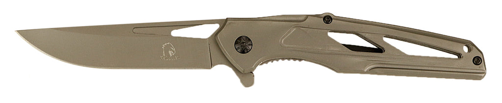 SG-KS3959GY Falcon 8.38 Inch Spring Assist Folding Knife - Gray