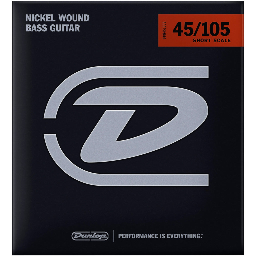 Dunlop DBN45105 Nickel Plated Bass Strings Medium 045 -105
