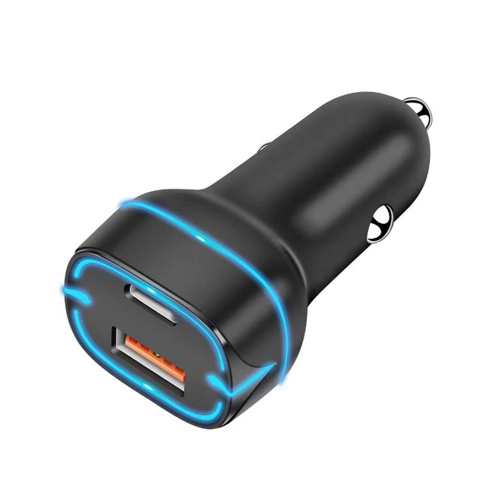 MP052 Sentry USB-A + USB-C 20W PD Car Charger