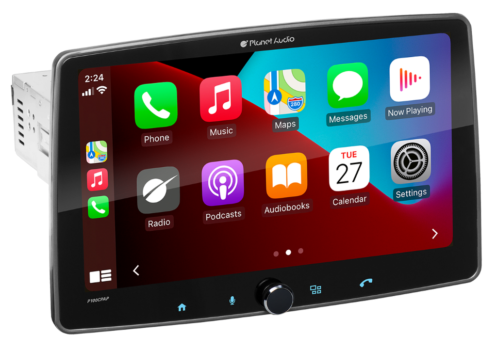 P100CPAP Planet 1xDin 10 in Carplay Android