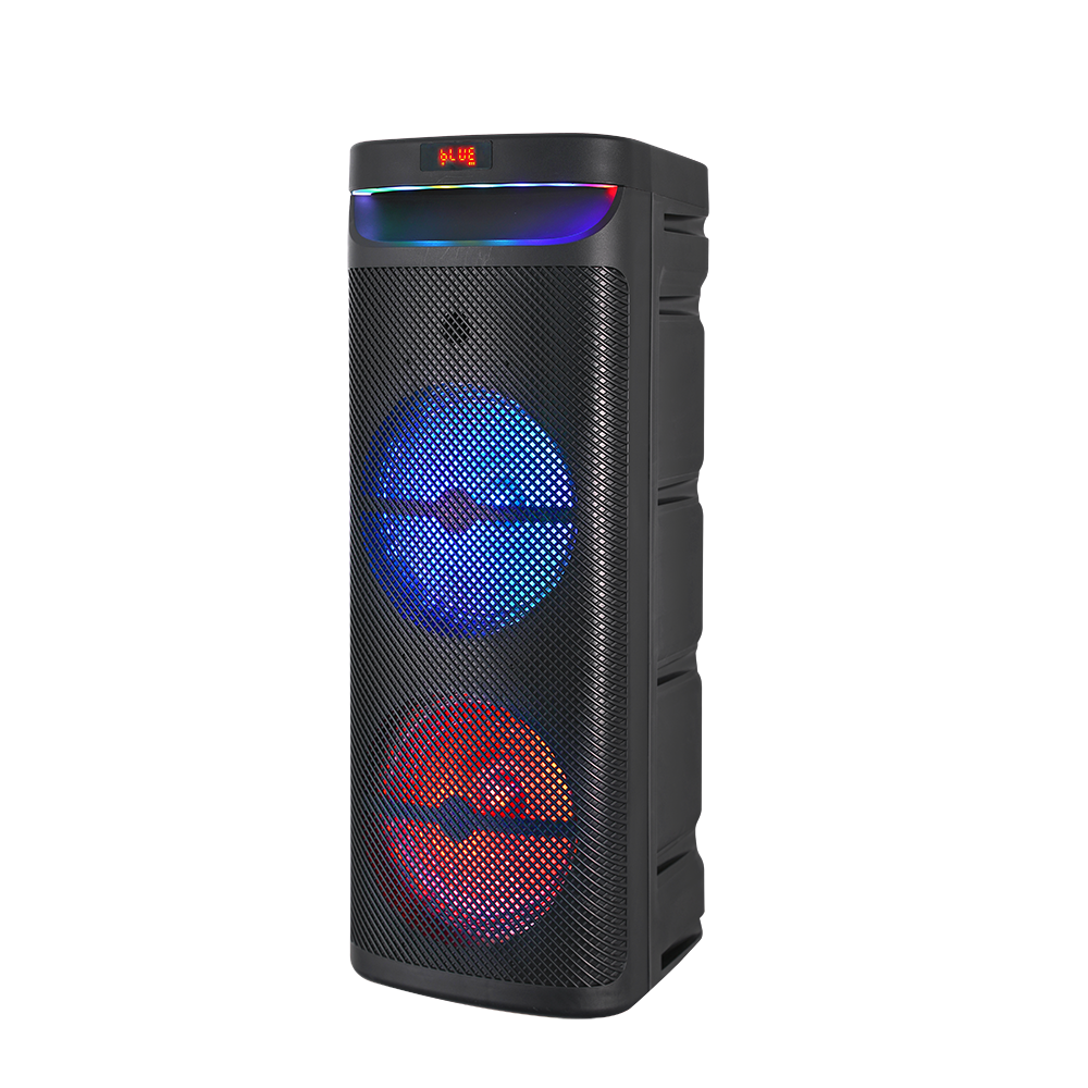 PBX-1020 QFX 2x10 Bluetooth Rechargeable Speaker With Mic