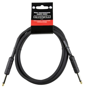 SC06 Strukture 6 ft Instrument Cable - Straight - Woven Black