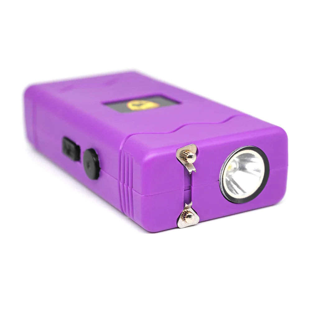 SG-GDDHV-PR DISABLER Guard Dog 25M Volt Stun Gun And Flashlight With Disabler Pin - Purple