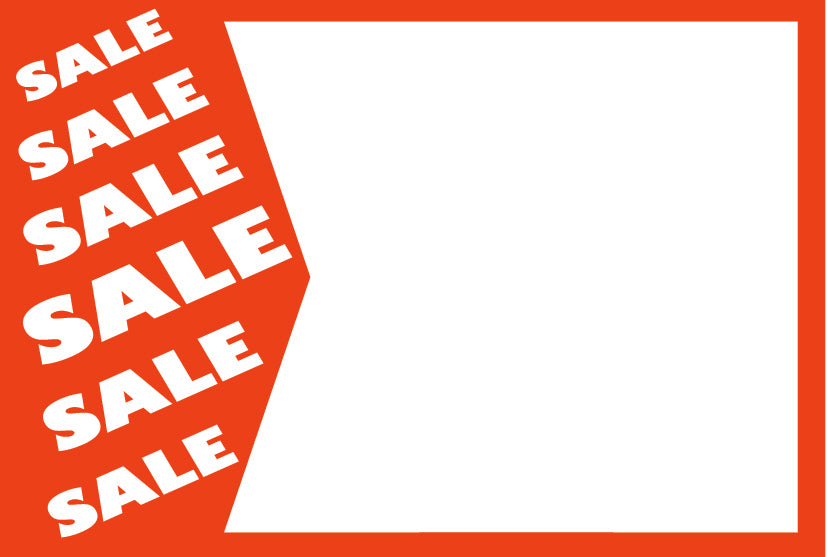 TA1144 50 pcs Paper Sale Sign 1-7/8 x 2-3/4