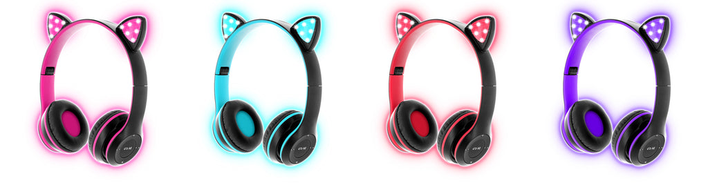 BTCAT Sentry Cat Kids Folding Bluetooth Headphones With Mic