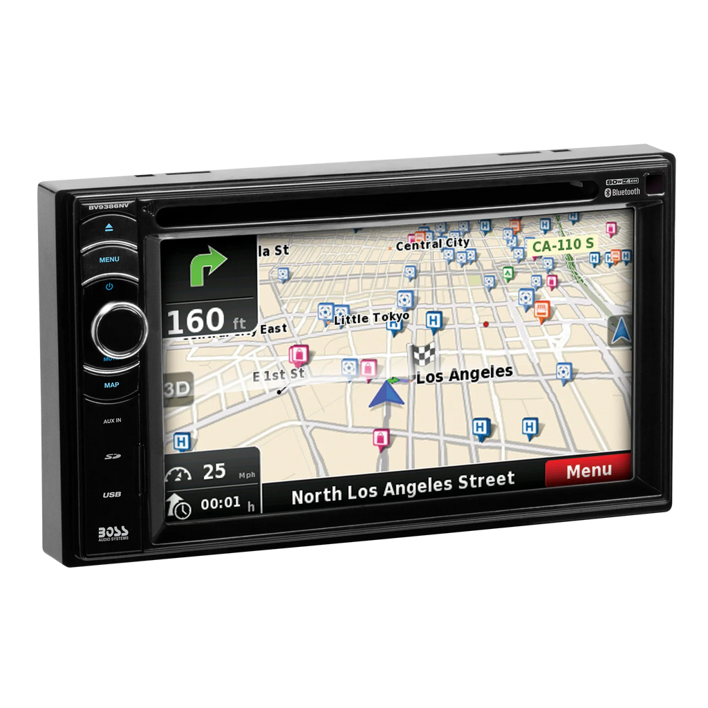 CRBV9386NV Boss Refurb 6.5 2X Din BT NAV
