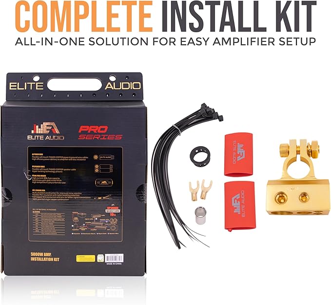 EA-PROKO Elite Professional All Copper AmpKit