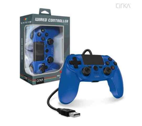 M07527-BU NuForce WIRED Blue Controller PS4/PC/MAC