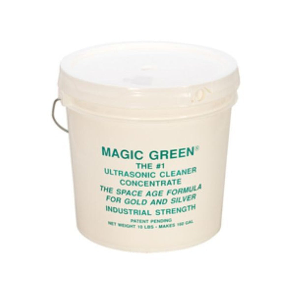 11992 Magic Green 10 LB Tub Ultrasonic Cleaner Solution Powdered Concentrate