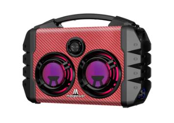 MPD578-RED Maxpower Dual 5 Hi-Power Boom Box GR