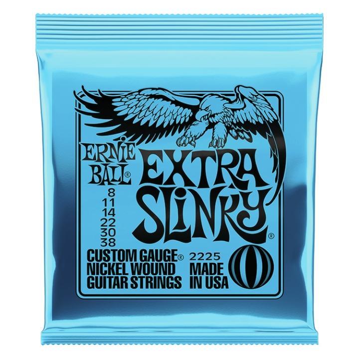 Nickel Extra Slinky Gauges 8-11-14-22w-30-38