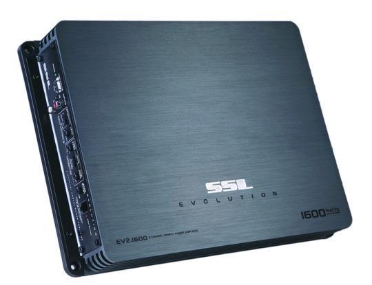 SSL Evolution 1600 Watt 2 Channel Mosfet Amp