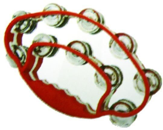 GP Percussion Double Ring Butterfly Tambourine