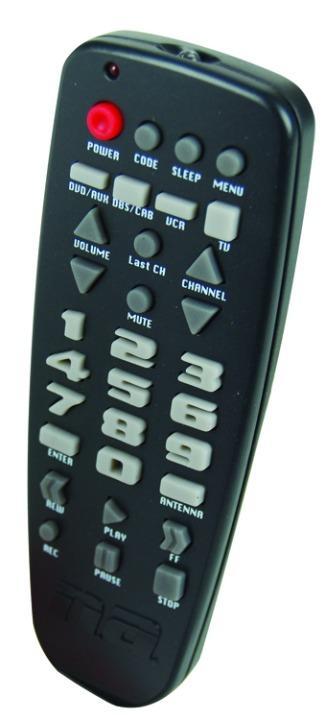 iRemote 3 in 1, TV, Cable/Sat, VCR/DVD