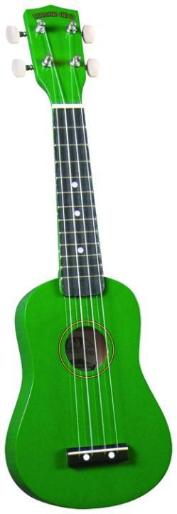 Diamond Head DU105 Ukulele - Green