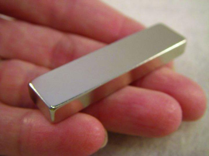 2” x 1/2” Rare Earth Magnet