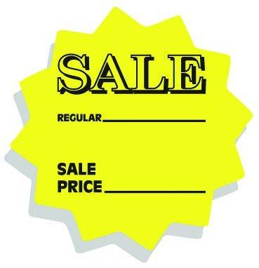 3" Starburst Sale Price/Reg. Price