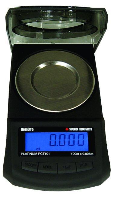 GemOro PCT101 Carat Scale Black