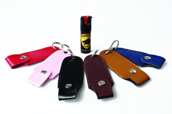 Guard Dog ½ Ounce Peppr Spray with Assorted Color Holster