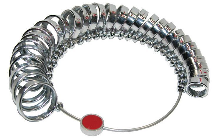 Wide Ring Finger Gauge 1 to 15
