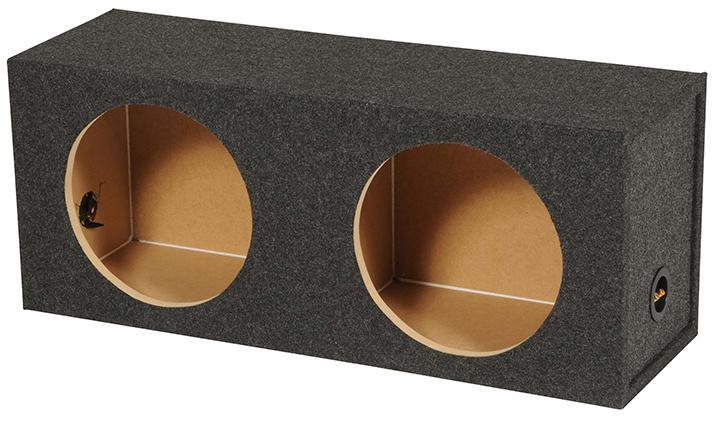 2hole 10in Heavy Duty Sealed Box 1in MDF