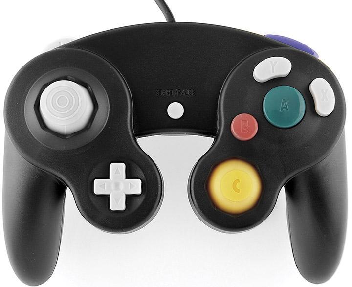 Wii/Game Cube CirKa controller (Black)