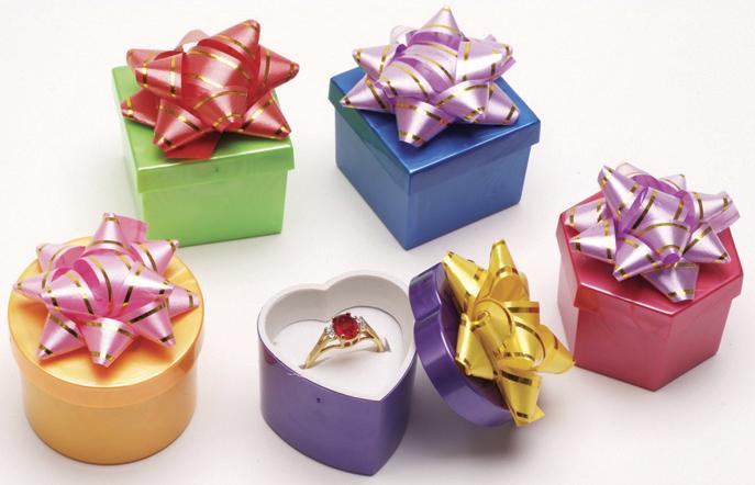 M&M 3455HB Glossy Hat Boxes - 48 Per Box
