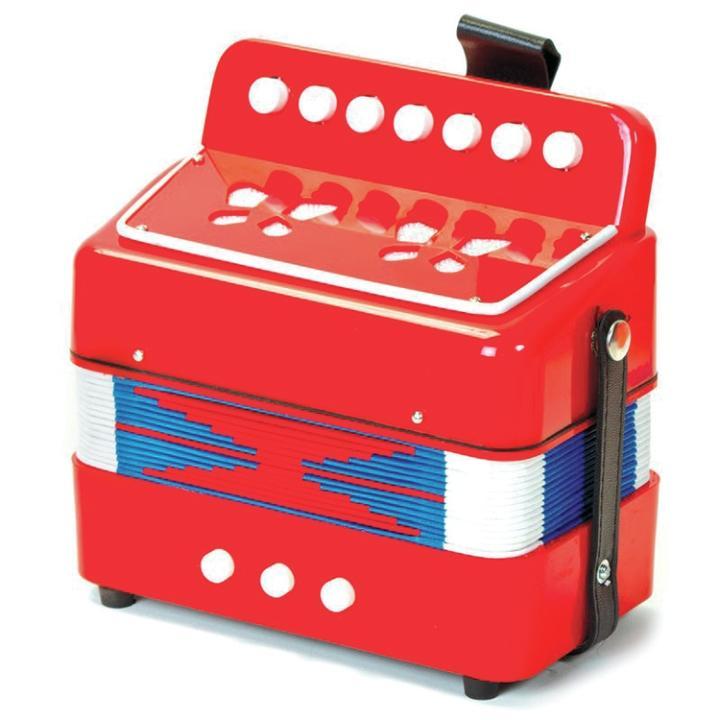 M&M 103A-RD Child Size Accordion Red