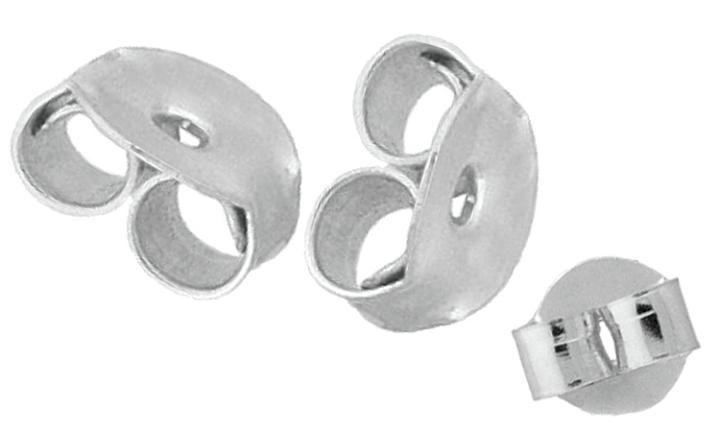 Small Silver Ear Nuts