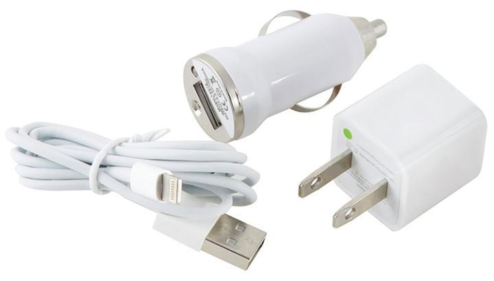 Ultralast CEL-CHG8W 8-Pin 3-in-1 Kit  (White)