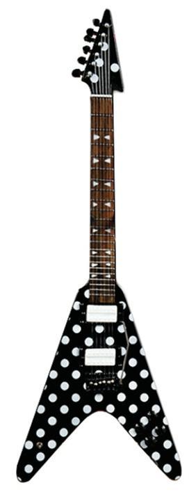 AXE HEAVEN RR-108 Rhoads Tribute Style Polka Dot