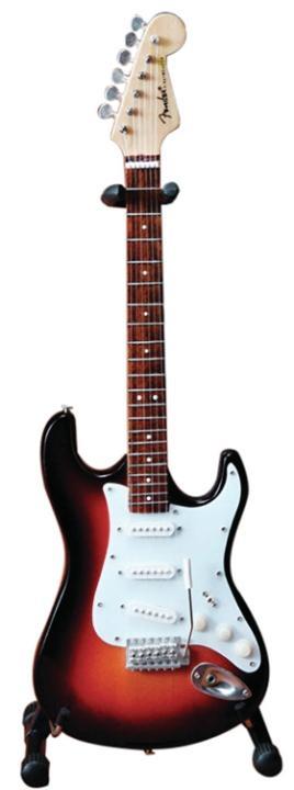 Axe Heaven FS-001 Mini Classic Sunburst Fender™ Strat™ Guitar Replica