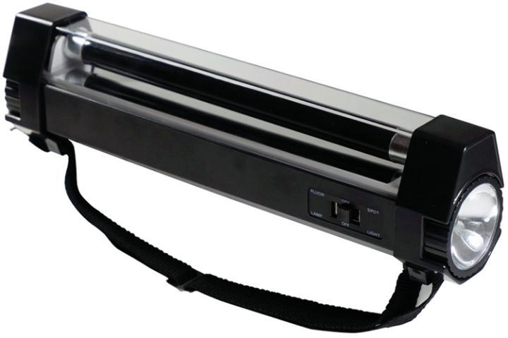 M&M FL9996W Portable Black Light LED Flashlight 10in