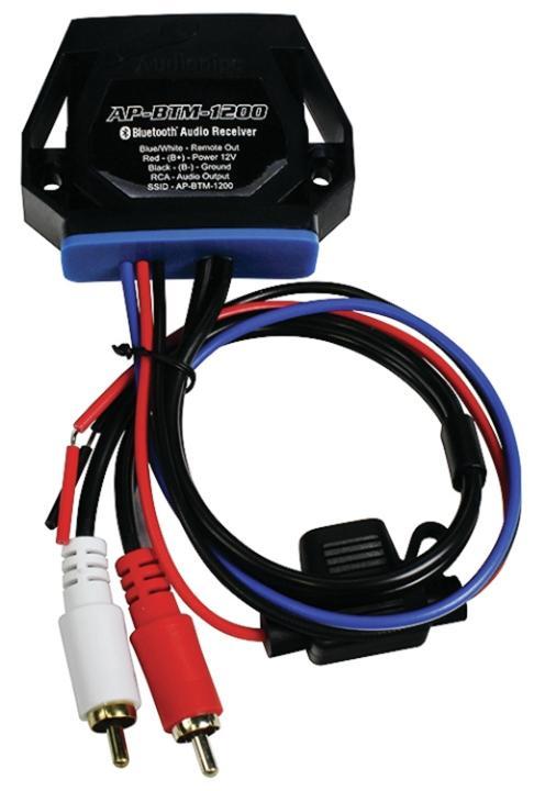 AudioPipe APBTM1200 Marine Bluetooth Audio Receiver