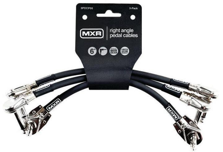 Dunlop 3PDCP06, MXR 3PDCP06 Instrument Patch Cable, 6"
