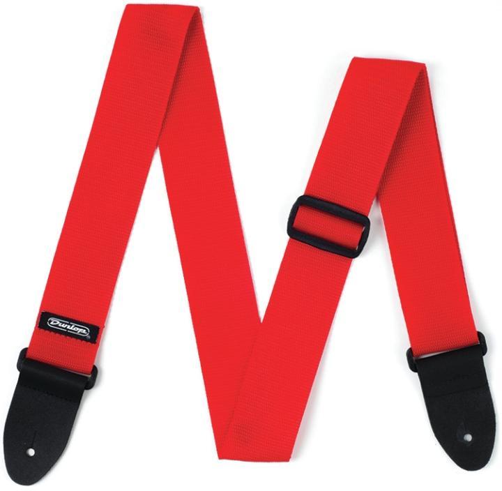 DUNLOP DUN-D07-01RD Poly Woven Straps Red