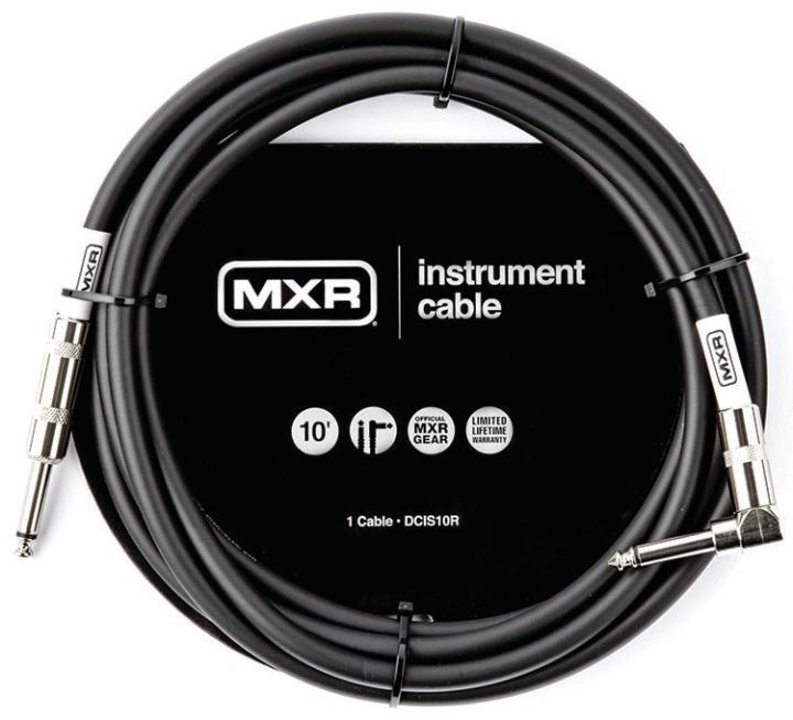 MXR DCIS10R Right Angle Instrumnet Cable 10'