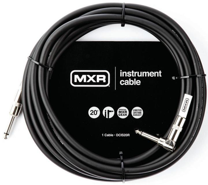 MXR DCIS20R Instrument Cable Right Angle 20'
