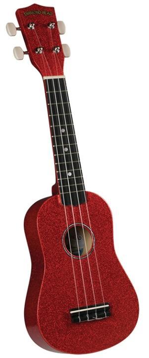 Diamond Head DU142 Hot Rod Series Ukulele - Candy Apple Red