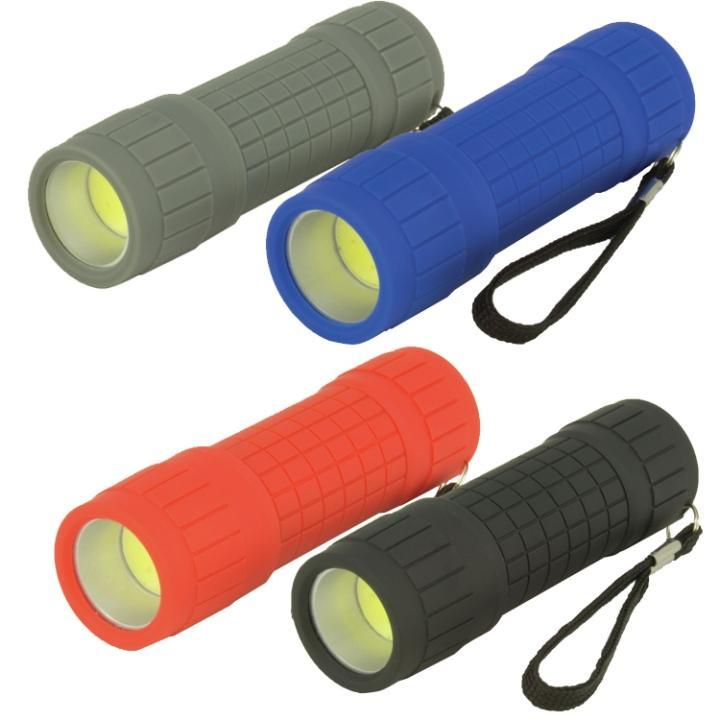 Promier 100 Lumen All Weather Rubber Coated Pocket Flashlight