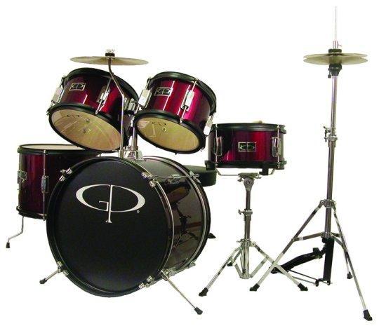 GP Percussion 5 Piece Junior Drum Set