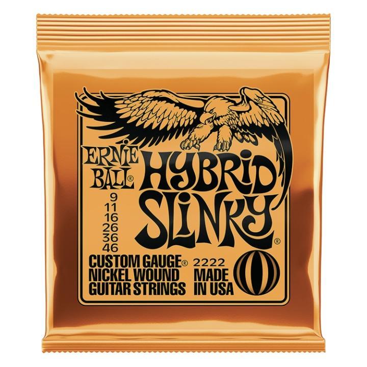 Ernie Ball Hybrid Slinky Nickel Wound Electric Guitar Strings