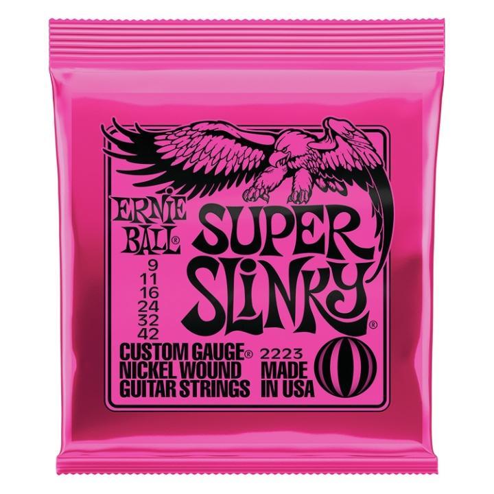 Ernie Ball 2223 Super Slinky Nickel Wound Electric Strings